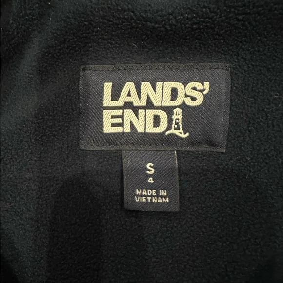 Waterproof Land’s End fleece lined jacket - Picture 3 of 3
